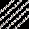 1 Yard Teardrop Iron Rhinestone Strass Chains CH-PH0001-18-6