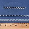 Brass Curb Chains KK-P304-02A-S-2