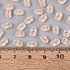 FGB Frosted Transparent Glass Seed Beads SEED-N013-06A-03-4