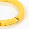 Handmade Polymer Clay Heishi Beads Stretch Bracelets BJEW-JB05303-02-3