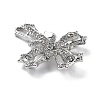 Cross Alloy Rhinestone Brooch Pins LS-JEWB-Z034-06P-02-2