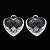 Transparent Acrylic Pendants TACR-T024-03B-205-2