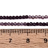 Transparent Glass Beads Strands GLAA-N074-01A-21-5