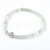 Natural Green Aventurine Stretch Bracelets BJEW-JB03939-06-1