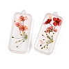 Epoxy Resin Pendants RESI-T058-02I-2