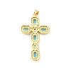 Rack Plating Brass Pendants LS-KK-D087-17G-01-2