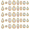 100Pcs Glass Sew on Rhinestones GLAA-TA0004-46-2