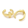 Brass Cuff Earrings EJEW-C104-136G-2