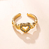 304 Stainless Steel Cuff Open Rings WG74A9B-01-3