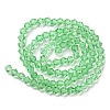 Transparent Glass Beads Strands GLAA-F029-3mm-24-2