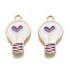 Alloy Enamel Pendants FIND-N048-021B-2