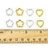 50Pcs Tibetan Style Alloy Bead Frame TIBEB-FS0001-11AG-5
