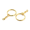 Iron Split Key Rings X-E337-G-2