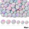 Imitation Pearl Acrylic Beads OACR-YW0002-04B-03-1