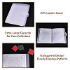 6 Inch Transparent PP Plastic Photocard Storage Albums AJEW-WH0696-614-4