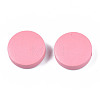 Painted Natural Poplar Wood Beads WOOD-S045-063A-06-2