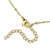 Electroplated Natural Quartz Crystal Prism Pendant Necklaces NJEW-JN05028-01-6