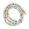 Synthetic Shoushan Stone Beads Strands G-K343-C29-01-5