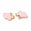 Alloy Enamel Charms FIND-A025-18G-02-2