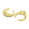Brass Micro Pave Cubic Zirconia Cuff Earrings EJEW-C104-022G-2