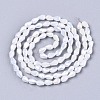 Electroplate Glass Beads Strands X-EGLA-S194-02A-B01-2