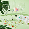 Alloy Enamel Wine Glass Charms AJEW-SC0002-10-4