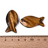 Natural Tiger Eye Pendants G-G275-01C-3