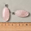 Natural Rose Quartz Pendants GG-CBACB71-01P-18-3