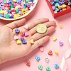 200Pcs 10 Colors Handmade Polymer Clay Beads CLAY-CJ0001-61-4