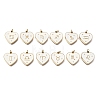PVD Vacuum Plating 304 Stainless Steel Pendants STAS-G268-04G-1