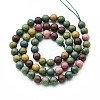 Natural Quartz Beads Strands G-N355-6mm-28-2