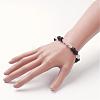 Gemstone Stretch Bracelets BJEW-JB02754-4