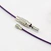 201 Stainless Steel Wire Necklace Cord TWIR-SW001-7-3