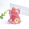 Resin Fortune Cat Display Decoration PW-WG70599-10-1