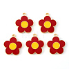Alloy Enamel Pendants LS-ENAM-S121-147B-1