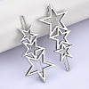 Alloy Hollow Geometric Hair Pin PHAR-N005-006P-5