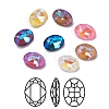 Glass Rhinestone Cabochons RGLA-I002-A03-1