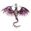 Dragon Enamel Pins JEWB-Q031-08AS-03-1