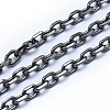Brass Cable Chains KK-P155-53B-NR-1