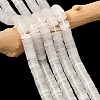 Natural Quartz Crystal Beads Strands G-G329-B01-8x1mm-1