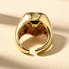 Brass Cuff Rings for Women RJEW-Q008-11G-01-4