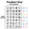 Custom PVC Plastic Clear Stamps DIY-WH0439-0439-2