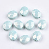 Spray Painted Acrylic Beads MACR-T037-08C-1