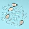 DIY Teardrop Dangle Earring Making Kits DIY-FS0009-19-2