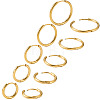  10Pcs 5 Size 316L Surgical Stainless Steel Huggie Hoop Earrings for Girl Women EJEW-TA0001-10-8