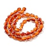 Two Tone Resin Beads Strands GLAA-T035-02I-3