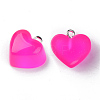 Transparent Resin Pendants RESI-R429-30E-2