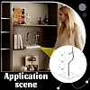Adjustable Plastic Stand Base Action Figure Display Holder ODIS-WH0030-316A-5