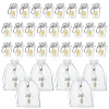 32Pcs Glass Bottle Pendant Decorations HJEW-OC00368-1