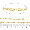 Rack Plating Brass Oval Link Chains CHC-N009-05G-3